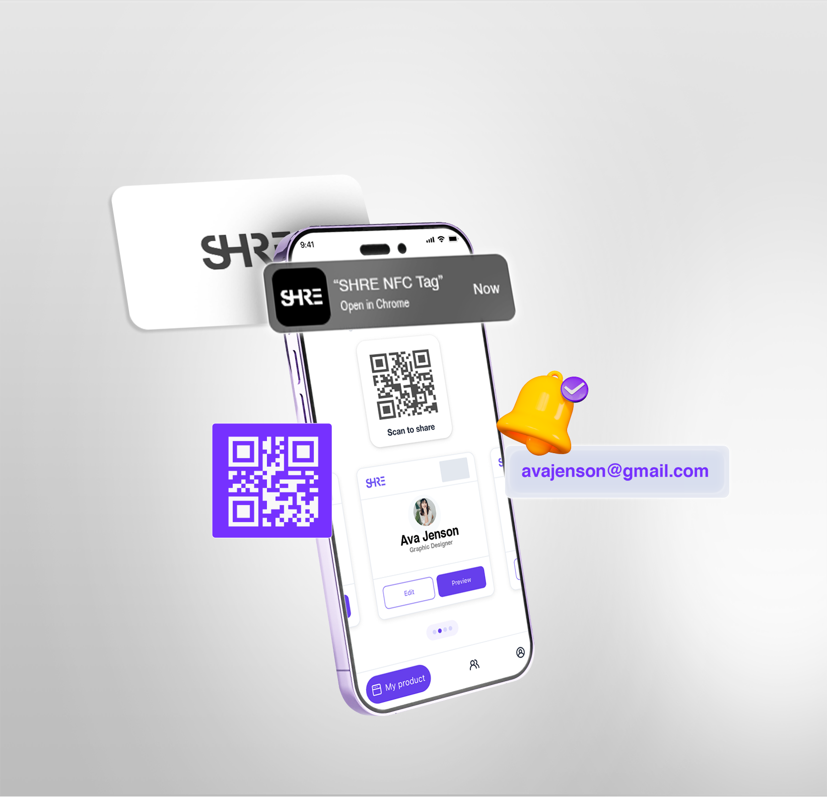 Effortless Sharing with NFC & QR